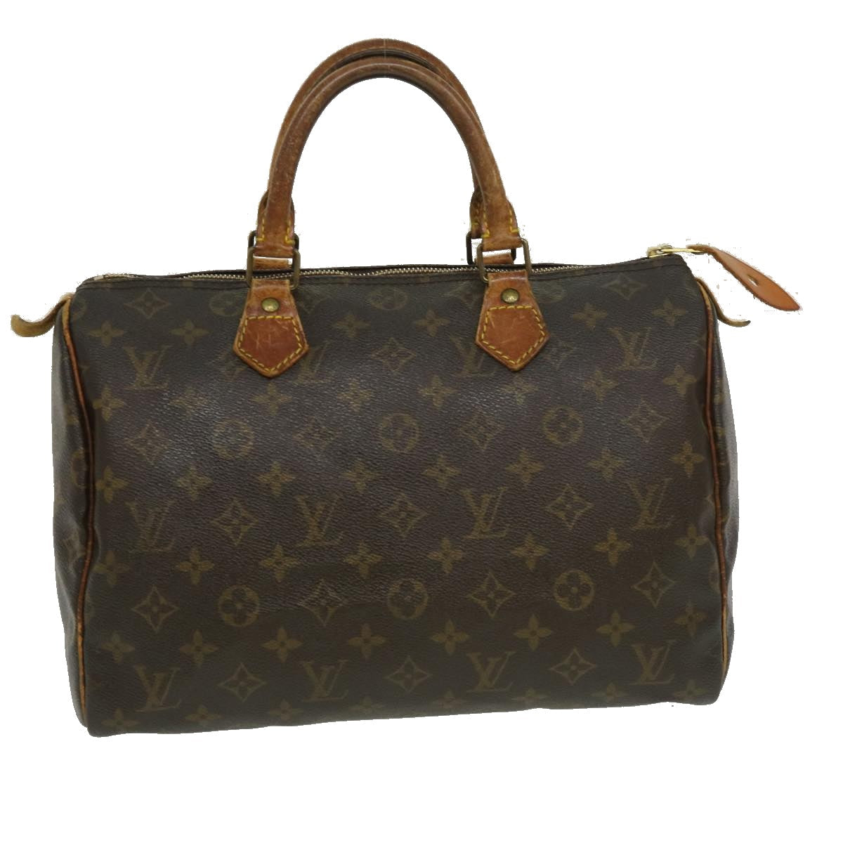 LOUIS VUITTON Monogram Speedy 30 Hand Bag M41526 LV rh176