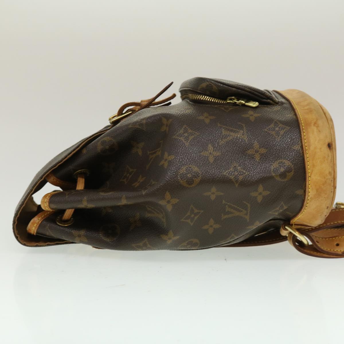 LOUIS VUITTON Monogram Montsouris MM Backpack M51136 LV rh180