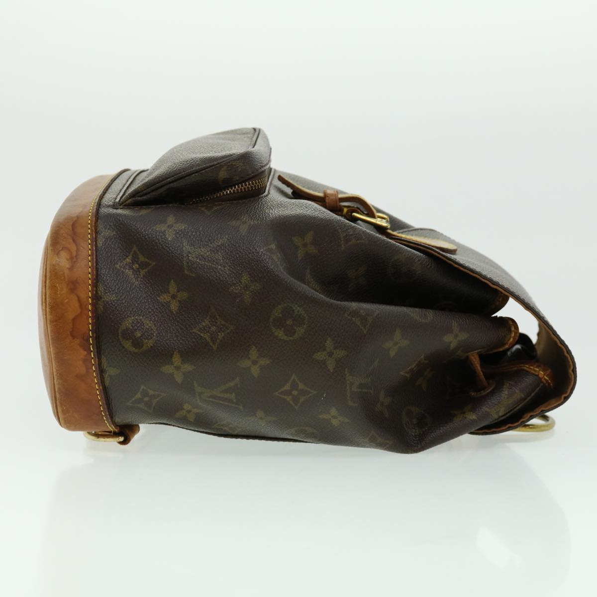 LOUIS VUITTON Monogram Montsouris MM Backpack M51136 LV rh218