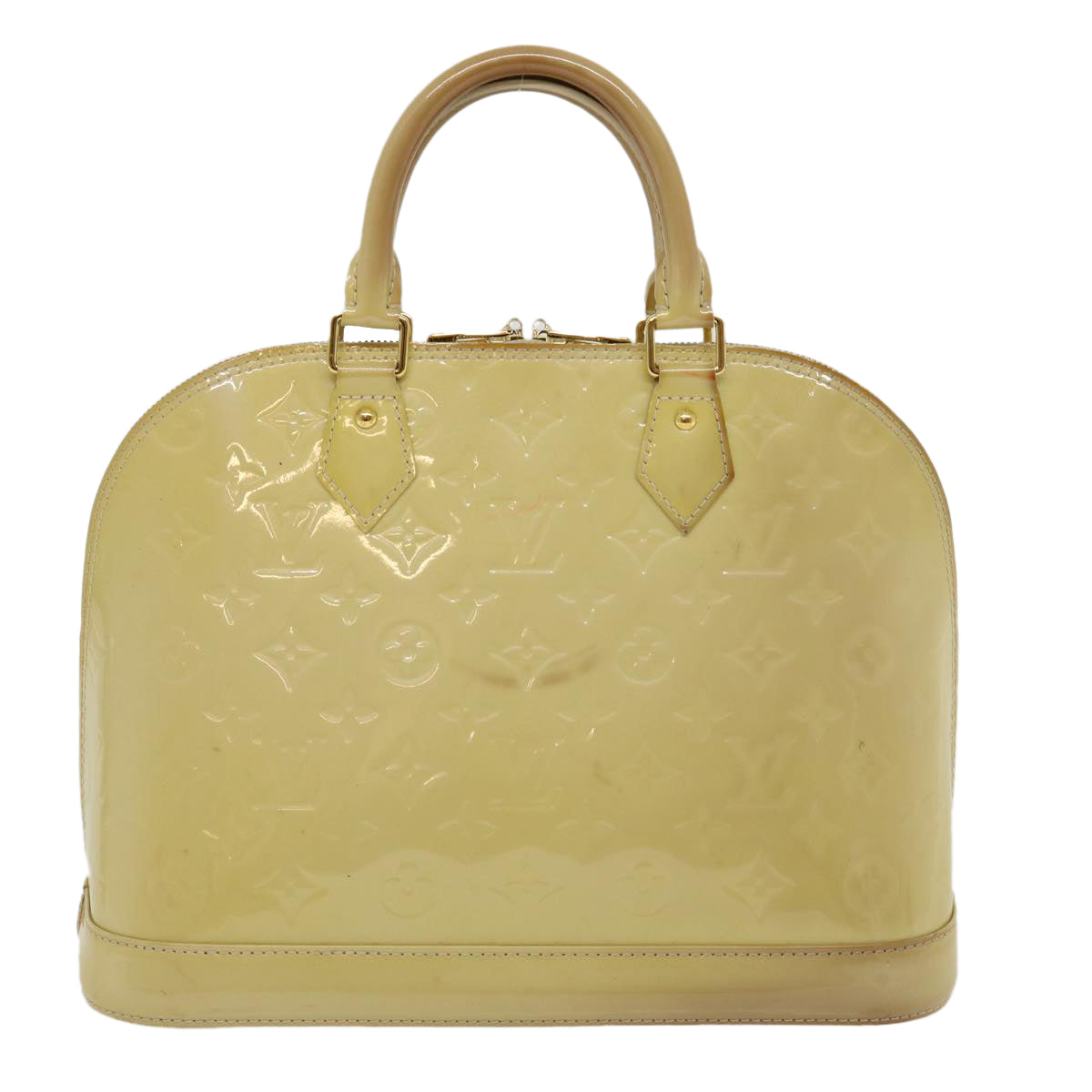 LOUIS VUITTON Epi Alma PM Hand Bag Broncorail M91445 LV rh240