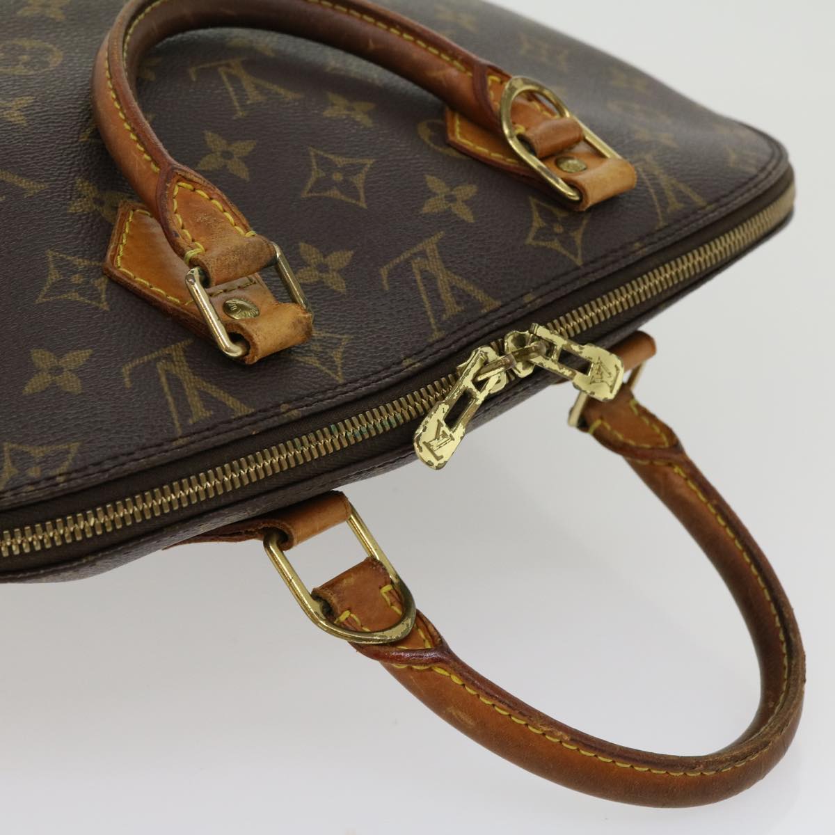 LOUIS VUITTON Monogram Alma Hand Bag M51130 LV rh250