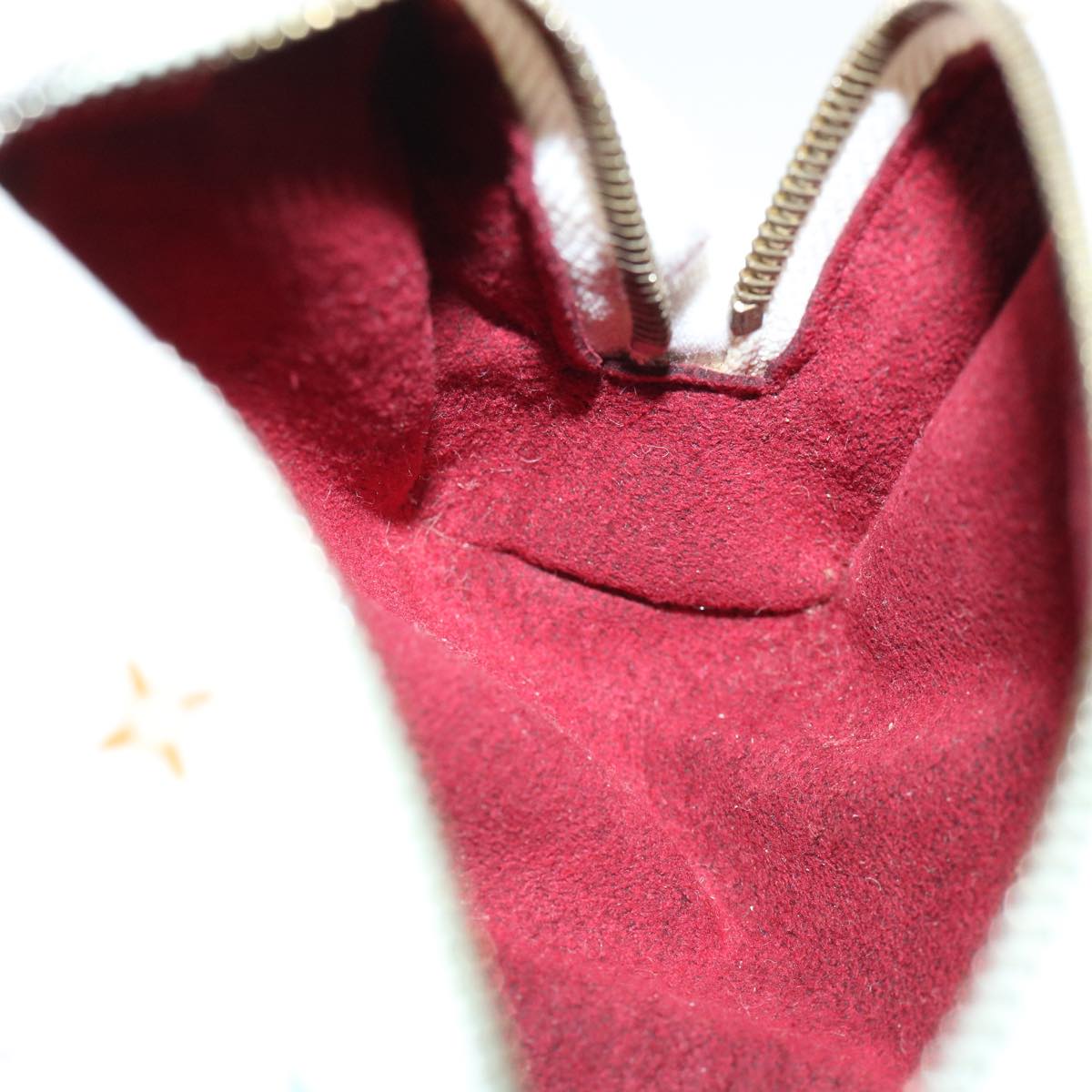 LOUIS VUITTON Monogram Multicolor Trousse Wapity Pouch White M58033 rh260