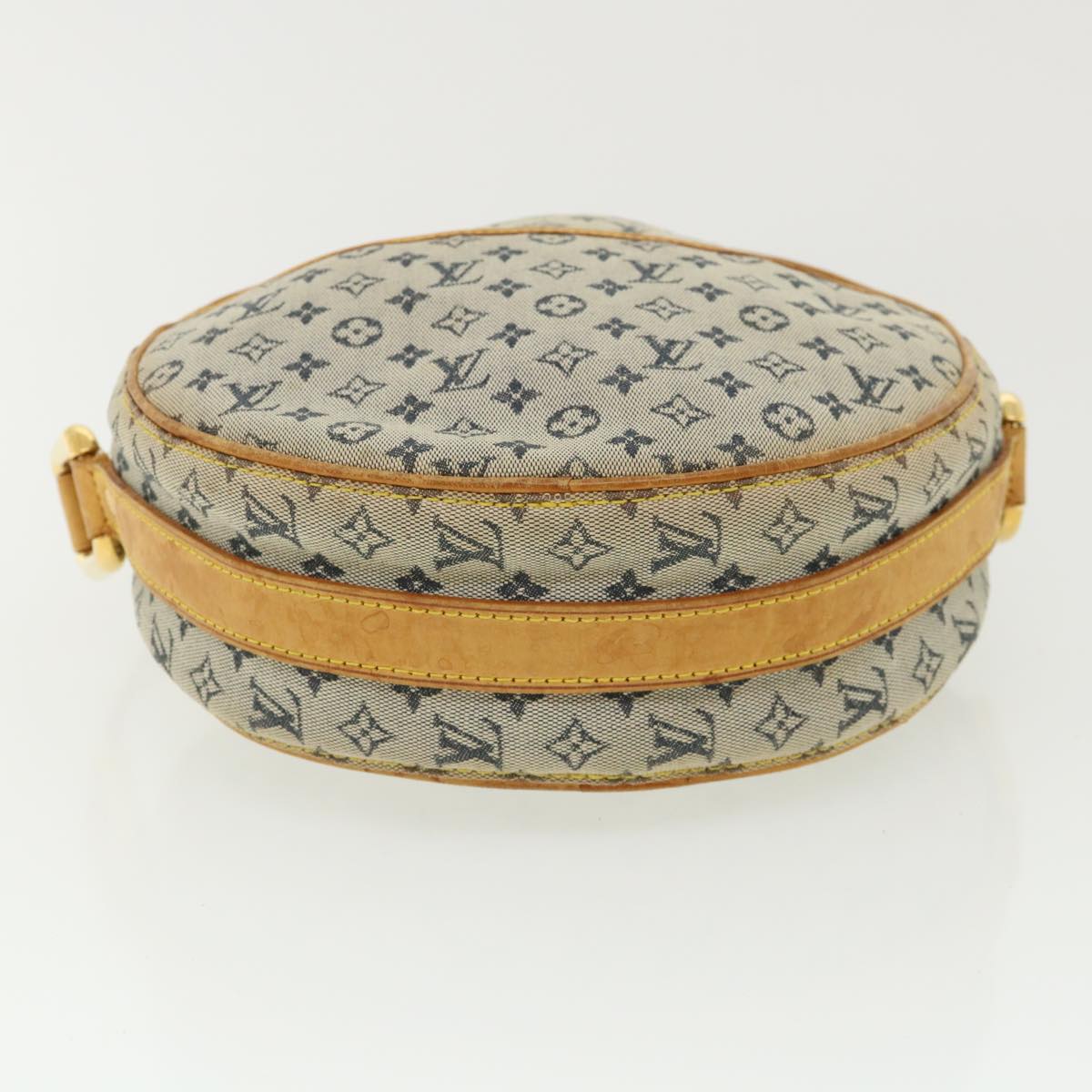 LOUIS VUITTON Monogram Mini Jeanne GM Shoulder Bag Blue M92000 LV rh269