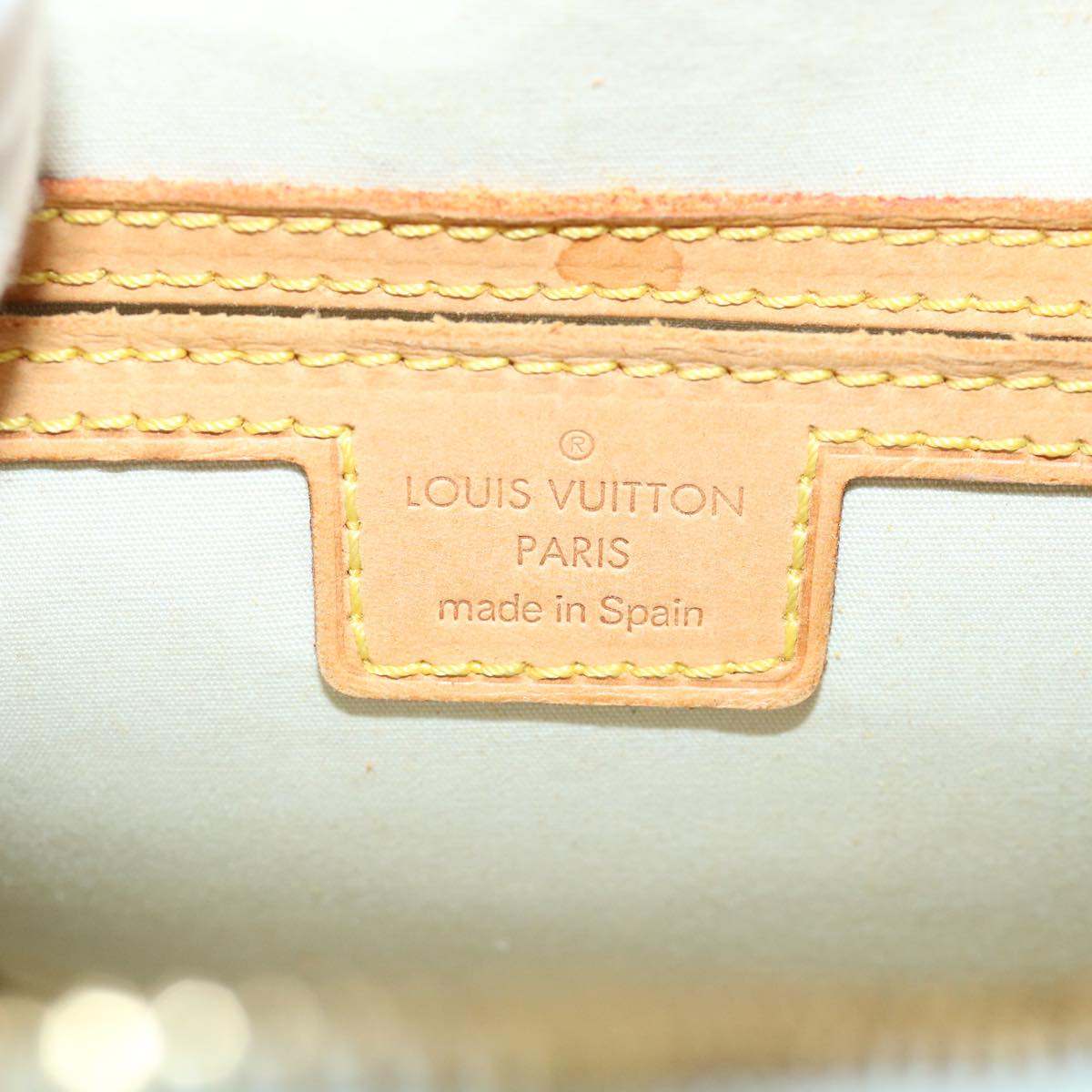 LOUIS VUITTON Monogram Mini Jeanne GM Shoulder Bag Blue M92000 LV rh269