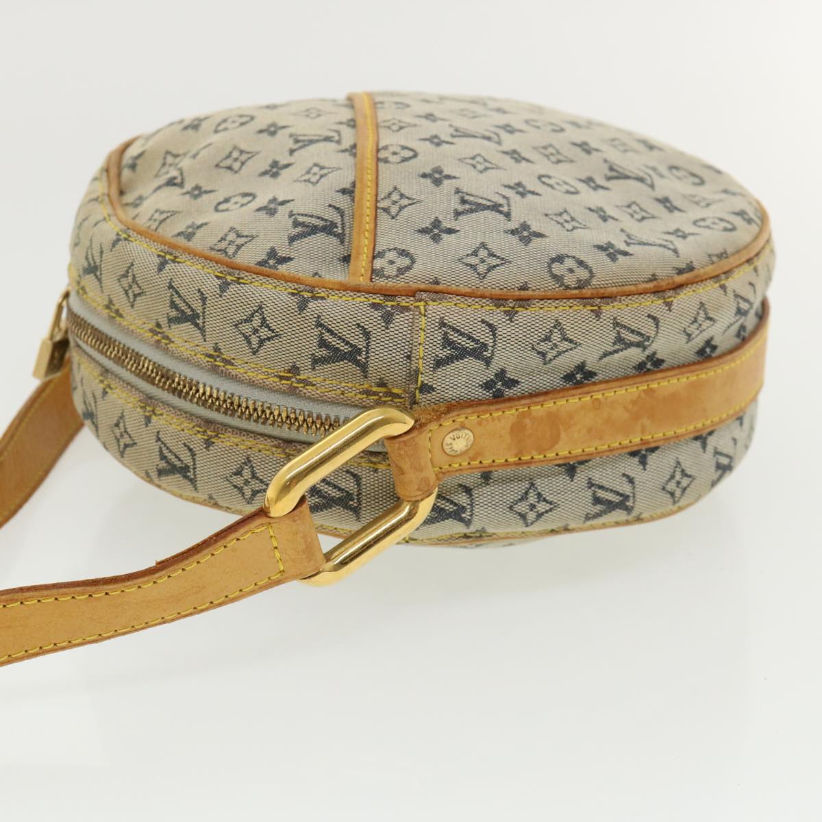 LOUIS VUITTON Monogram Mini Jeanne GM Shoulder Bag Blue M92000 LV rh269
