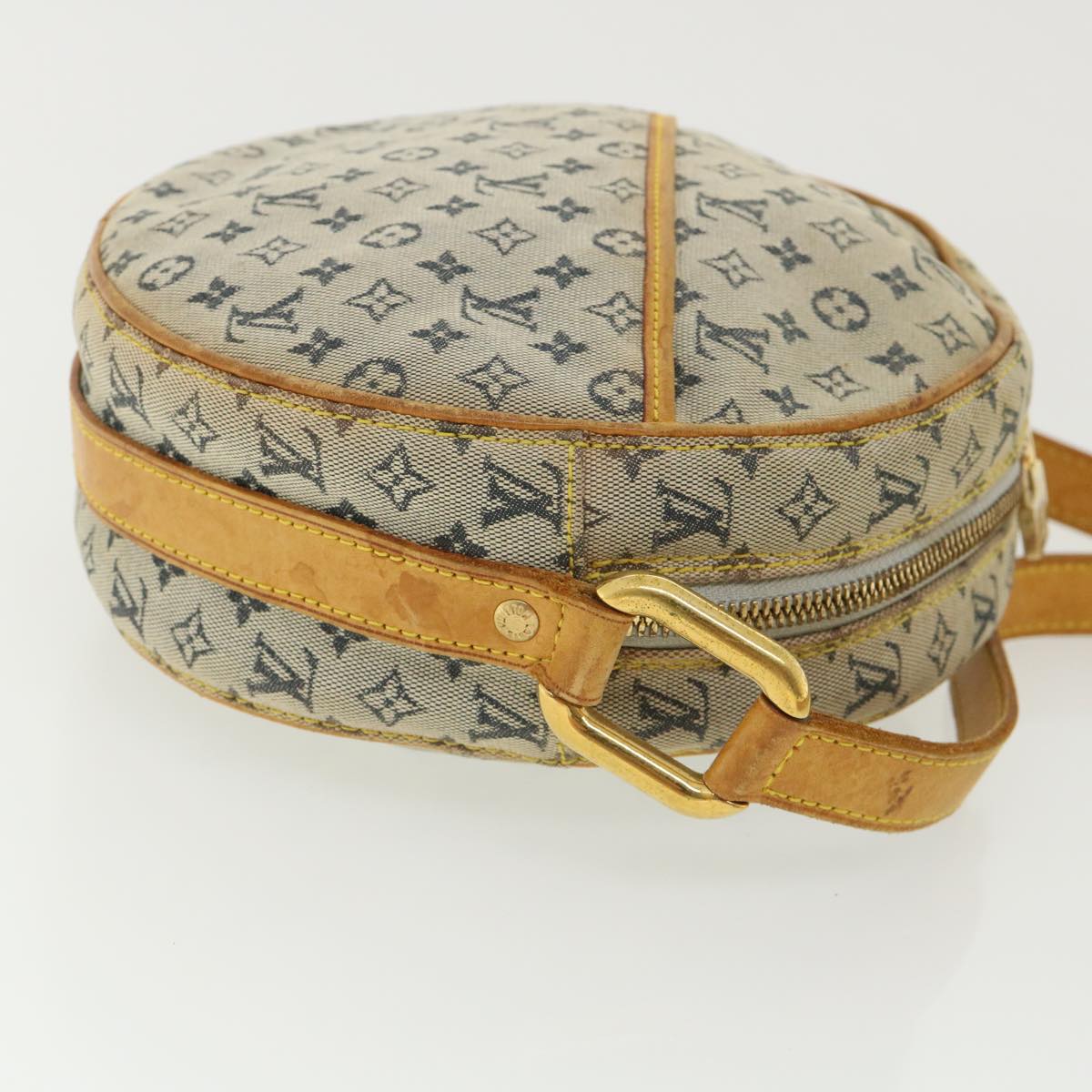 LOUIS VUITTON Monogram Mini Jeanne GM Shoulder Bag Blue M92000 LV rh269