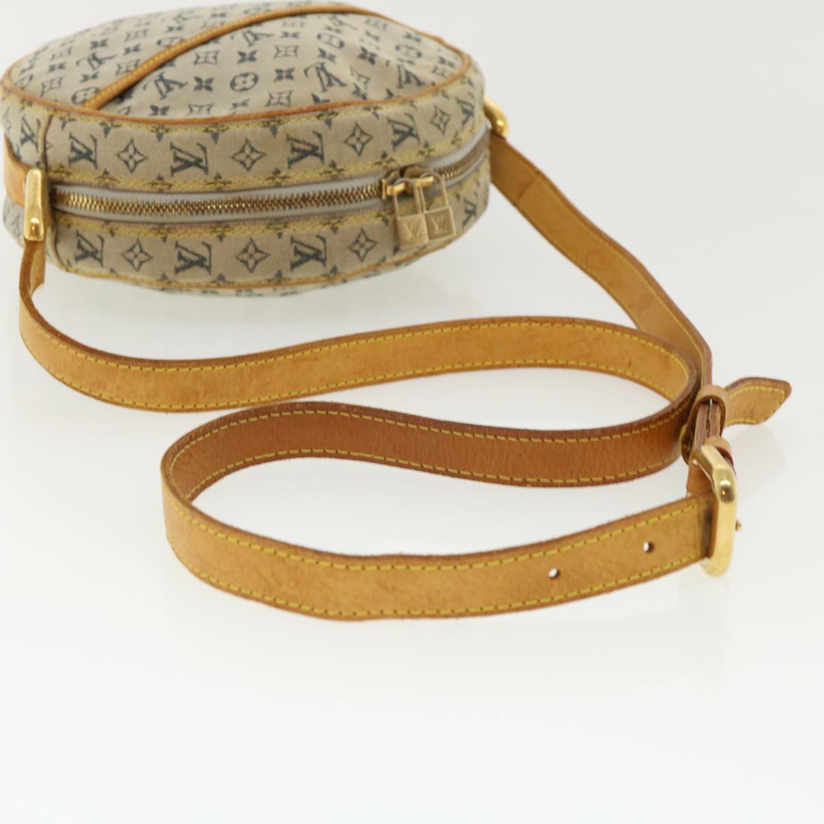LOUIS VUITTON Monogram Mini Jeanne GM Shoulder Bag Blue M92000 LV rh269