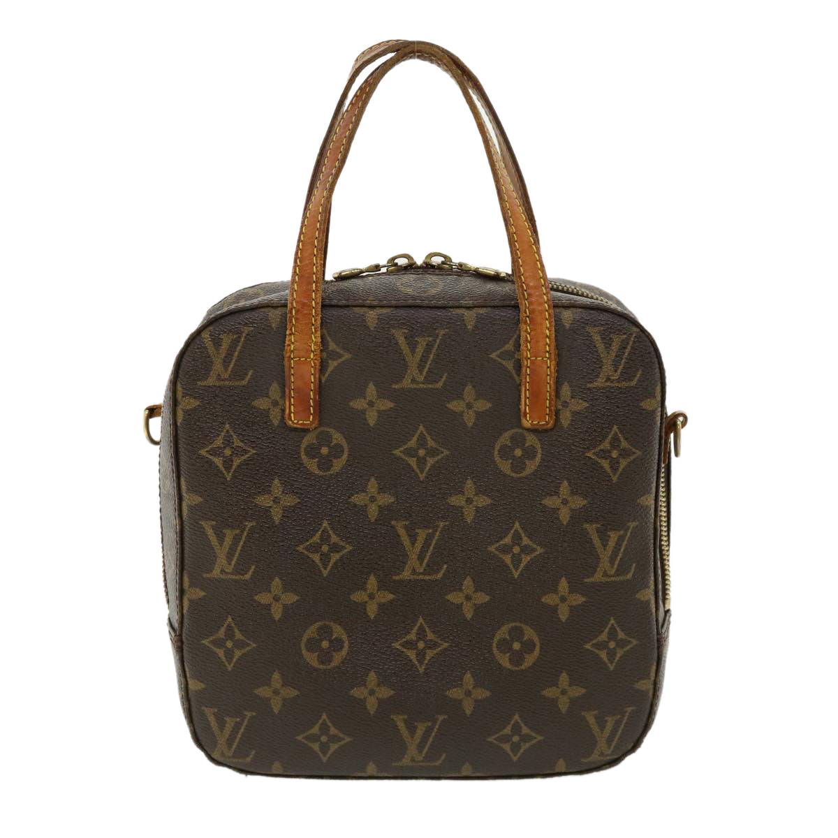 LOUIS VUITTON Monogram Spontini Hand Bag M47500 LV rh293