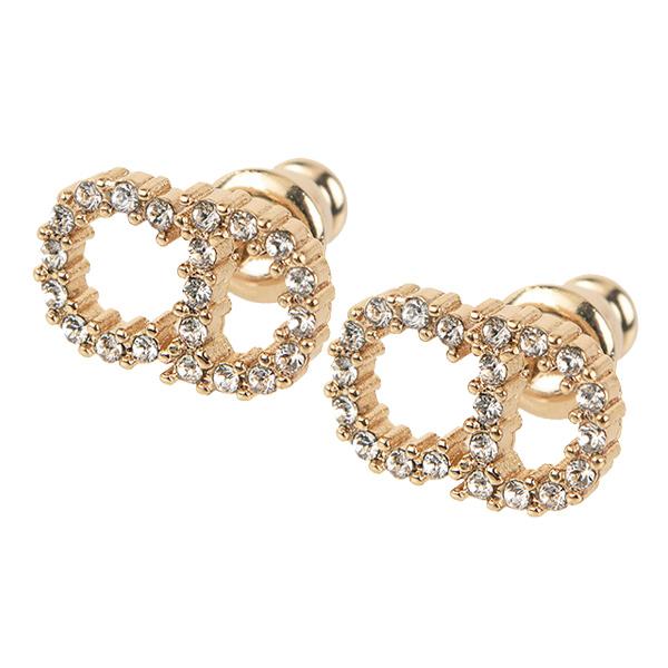 Luxury DiorDROP EARRINGS GOLD DIAMOND
