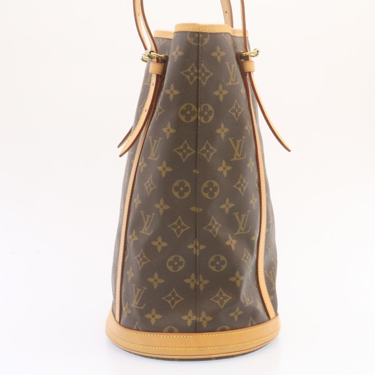 LOUIS VUITTON Monogram Bucket GM Shoulder Bag M42236 LV ro007
