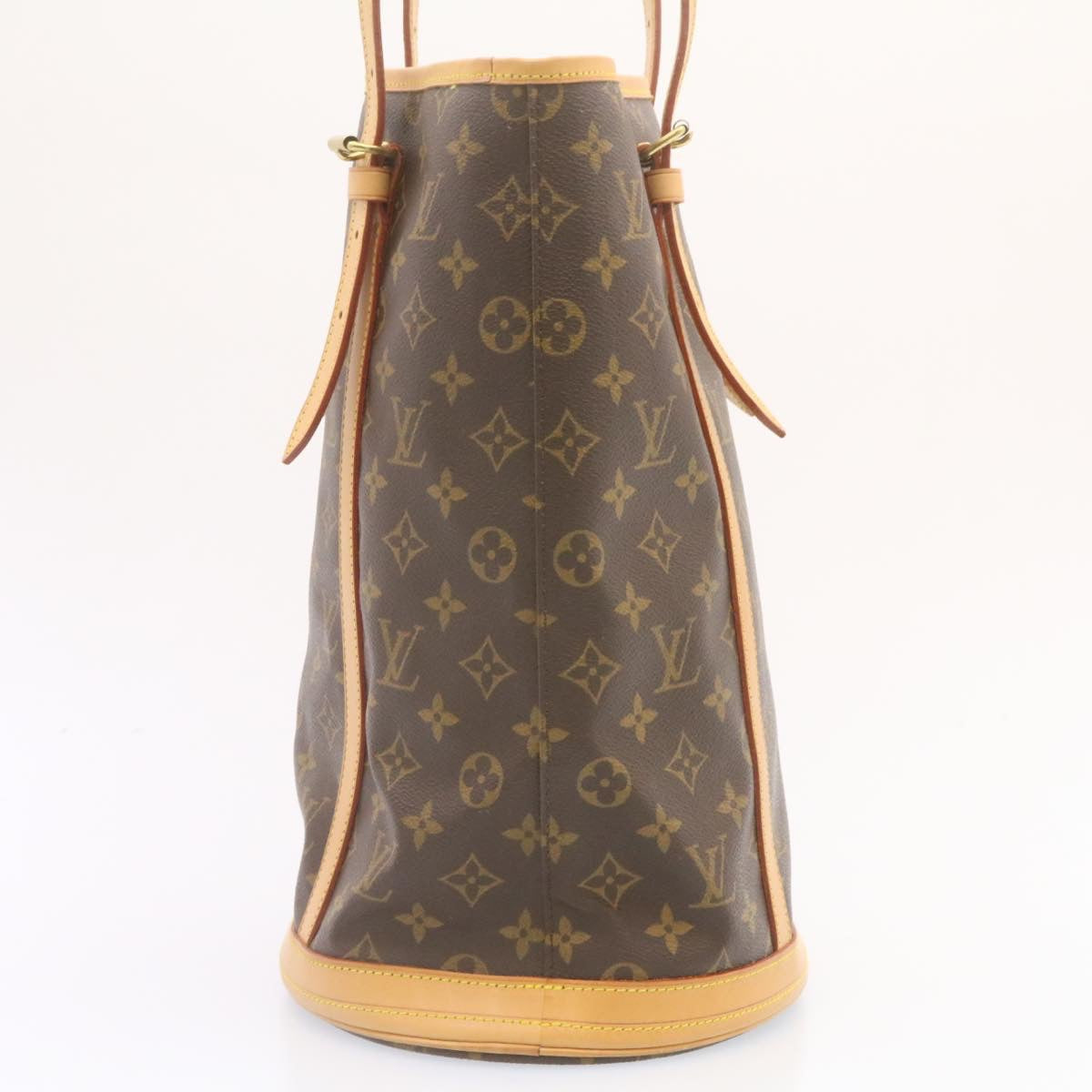 LOUIS VUITTON Monogram Bucket GM Shoulder Bag M42236 LV ro007