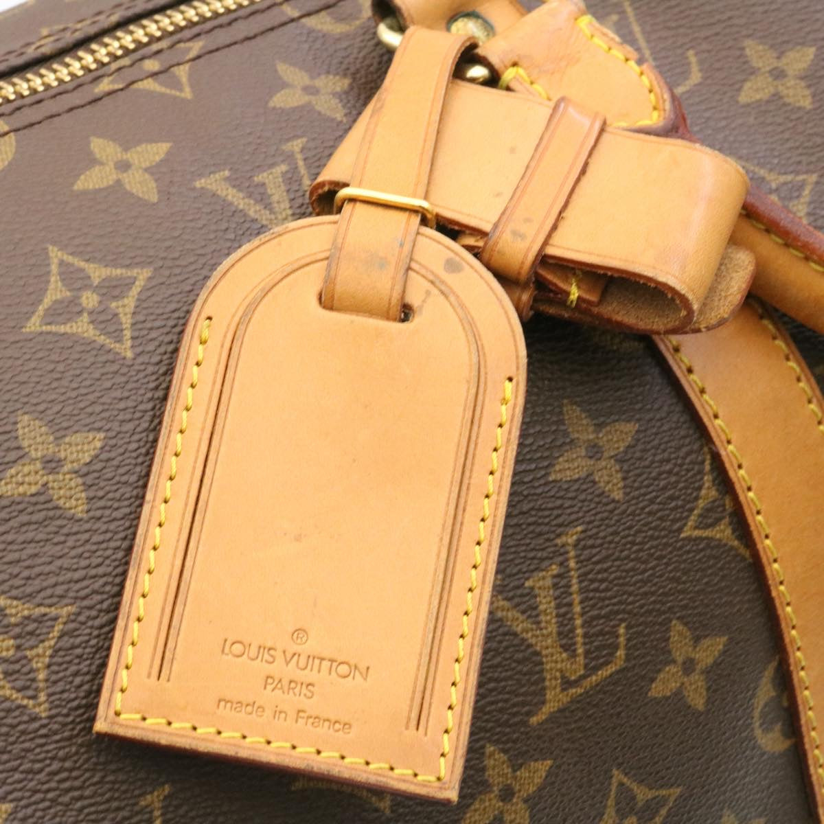 LOUIS VUITTON Monogram Keepall 50 Boston Bag M41426 LV ro136