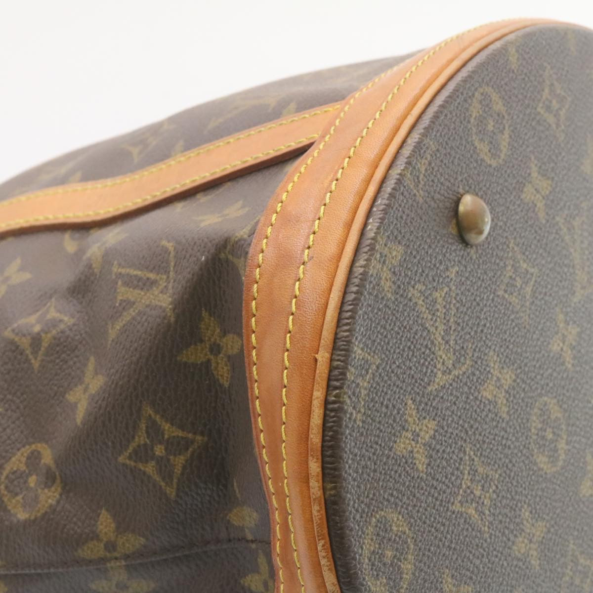 LOUIS VUITTON Monogram Bucket GM Shoulder Bag bs465 LV ro238