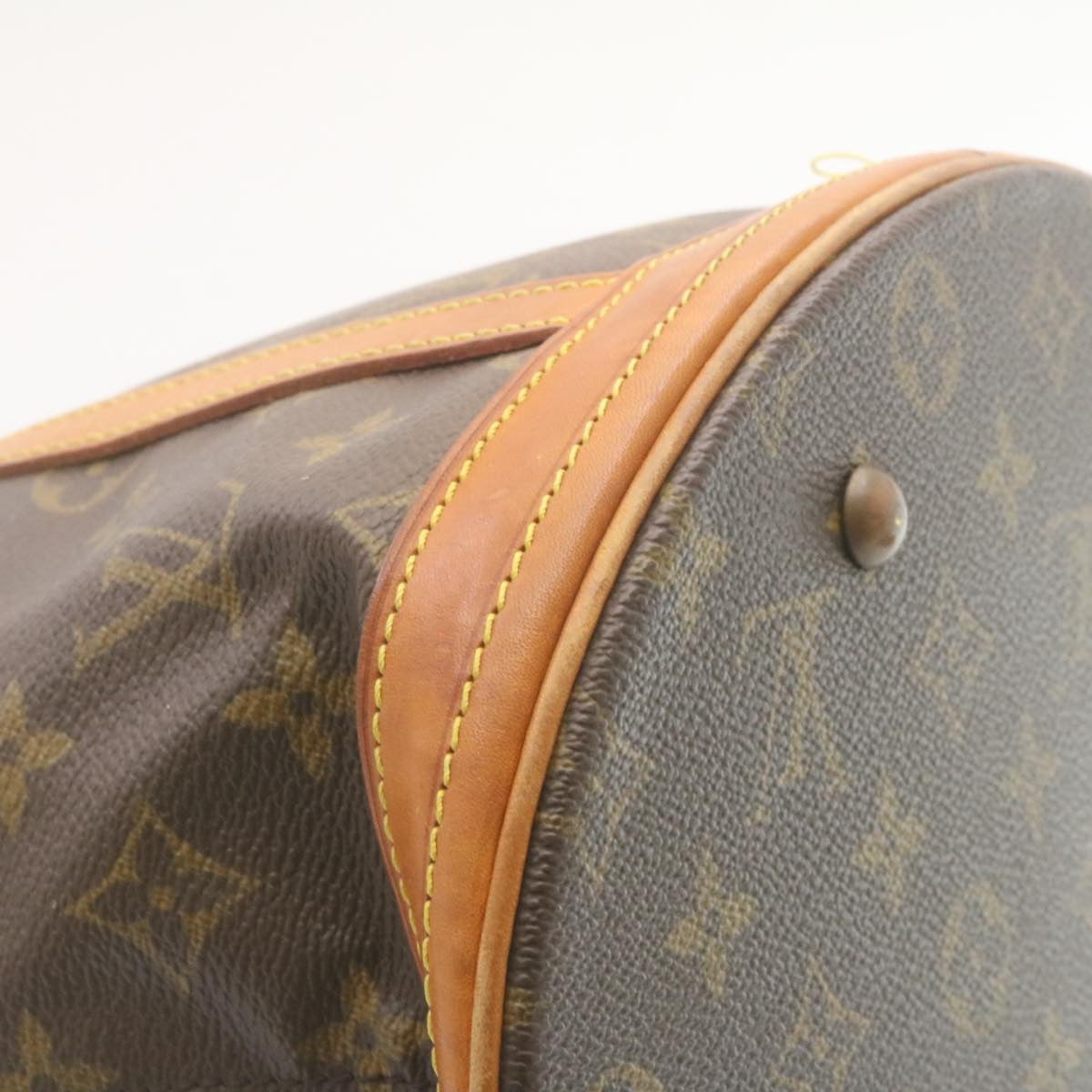 LOUIS VUITTON Monogram Bucket GM Shoulder Bag bs465 LV ro238