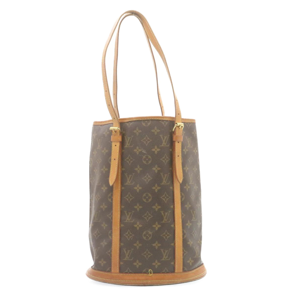 LOUIS VUITTON Monogram Bucket GM Shoulder Bag bs465 LV ro238