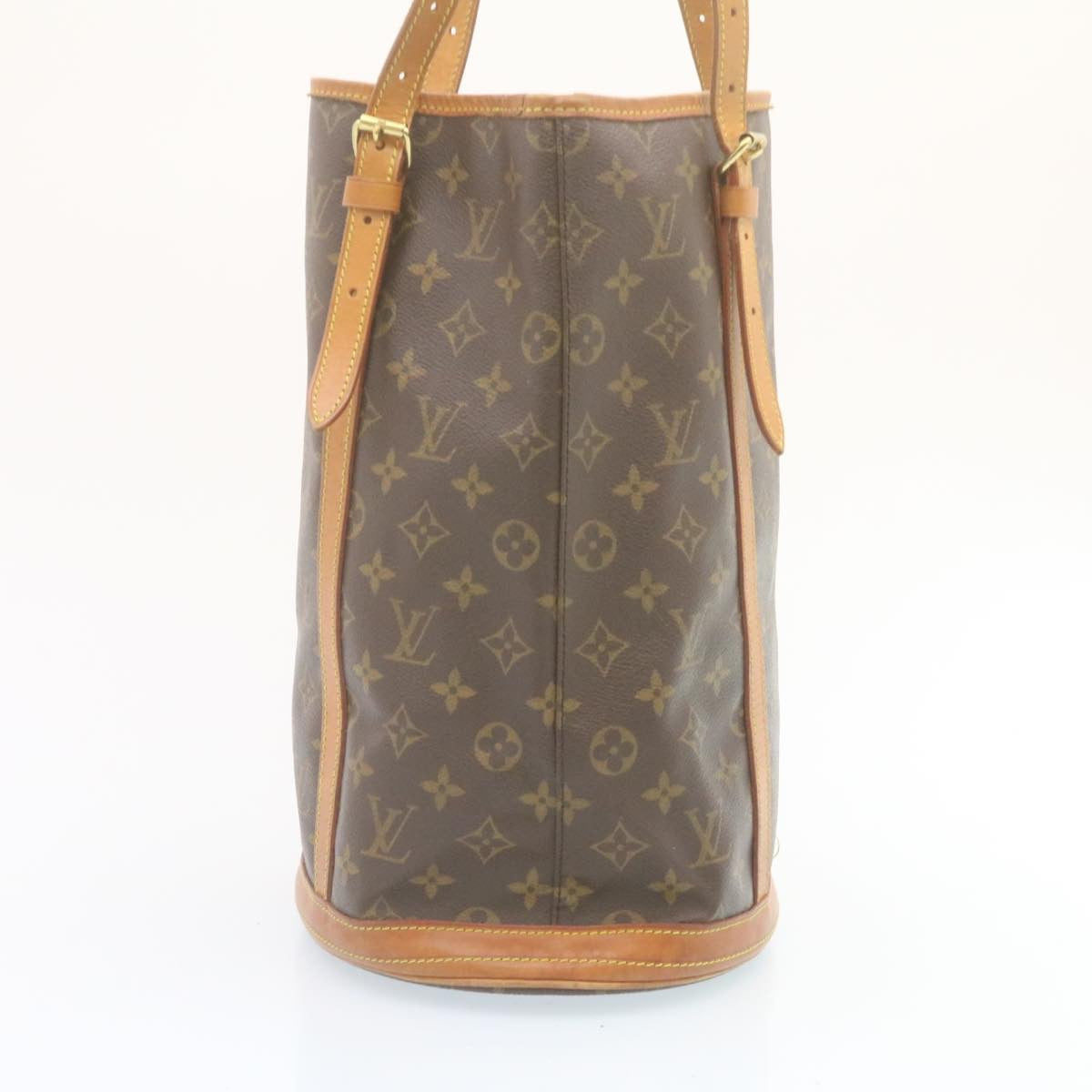 LOUIS VUITTON Monogram Bucket GM Shoulder Bag bs465 LV ro238