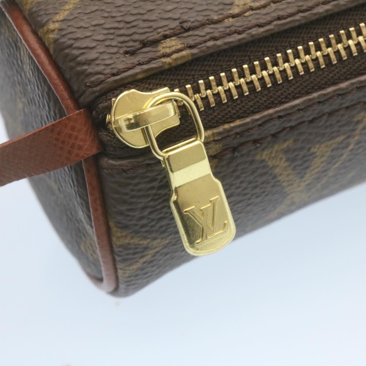 LOUIS VUITTON Monogram Papillon Pouch Pouch Vintage LV ro239