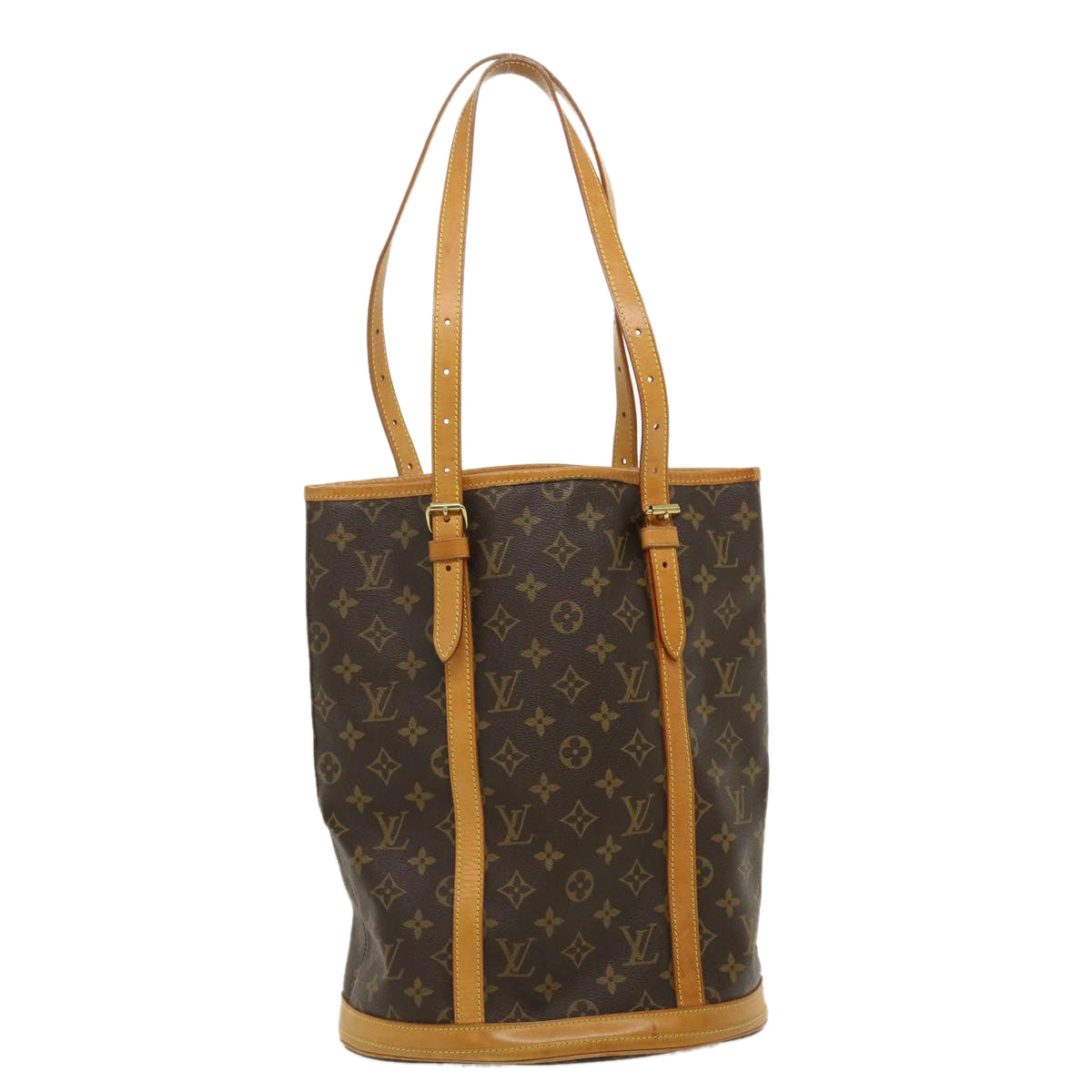 LOUIS VUITTON Monogram Bucket GM Shoulder Bag M42236 LV ro307