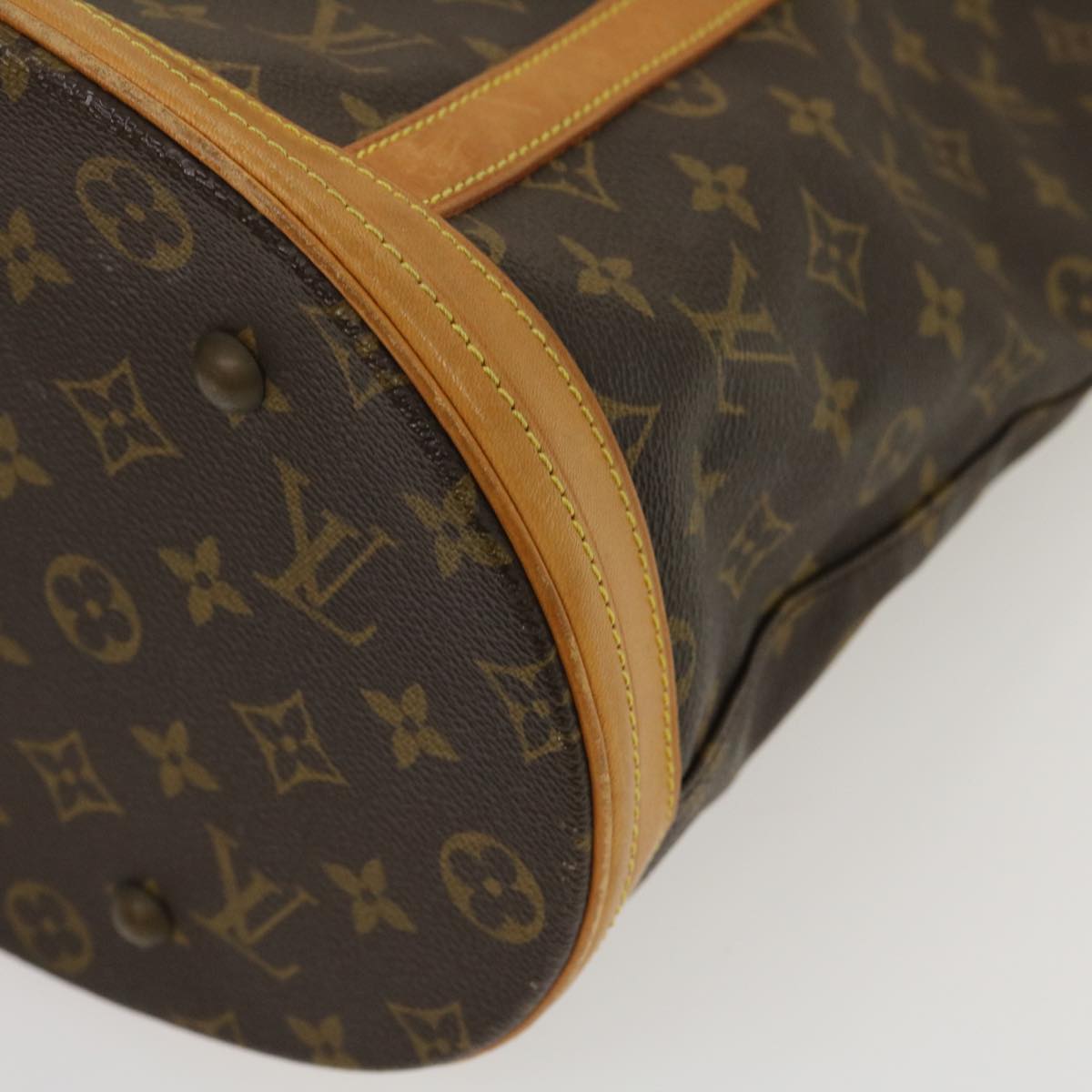 LOUIS VUITTON Monogram Bucket GM Shoulder Bag M42236 LV ro307