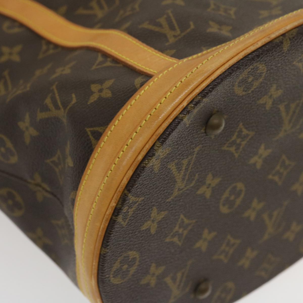LOUIS VUITTON Monogram Bucket GM Shoulder Bag M42236 LV ro307