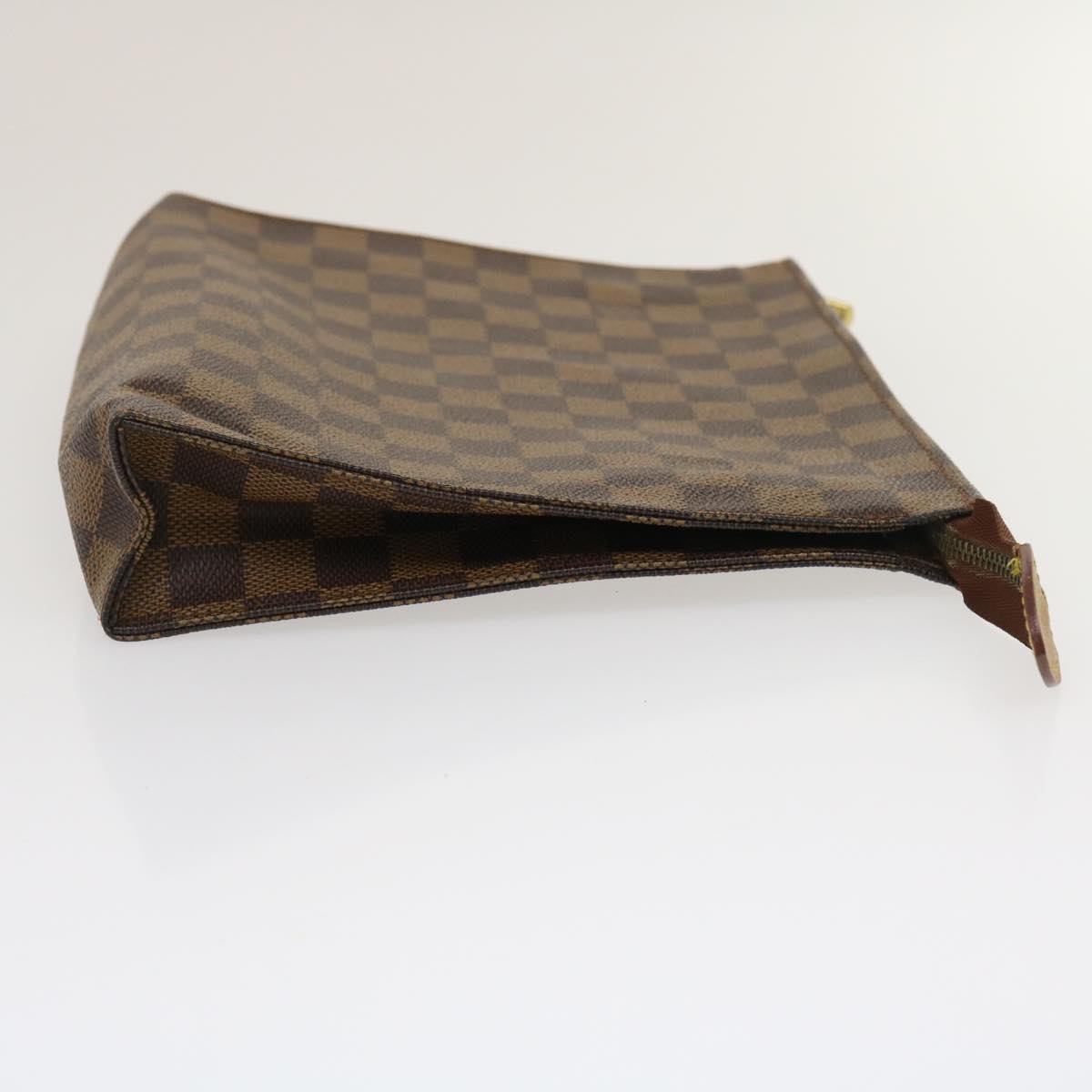 LOUIS VUITTON Damier Ebene Poche Toilette 26 Pouch N47543 LV ro348