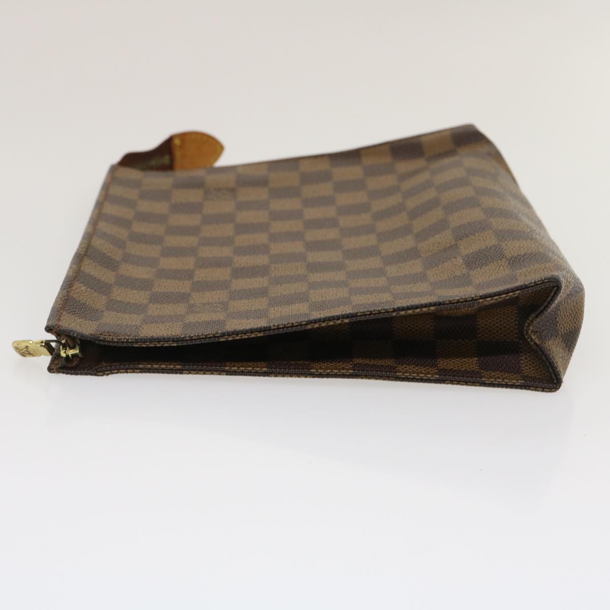 LOUIS VUITTON Damier Ebene Poche Toilette 26 Pouch N47543 LV ro348