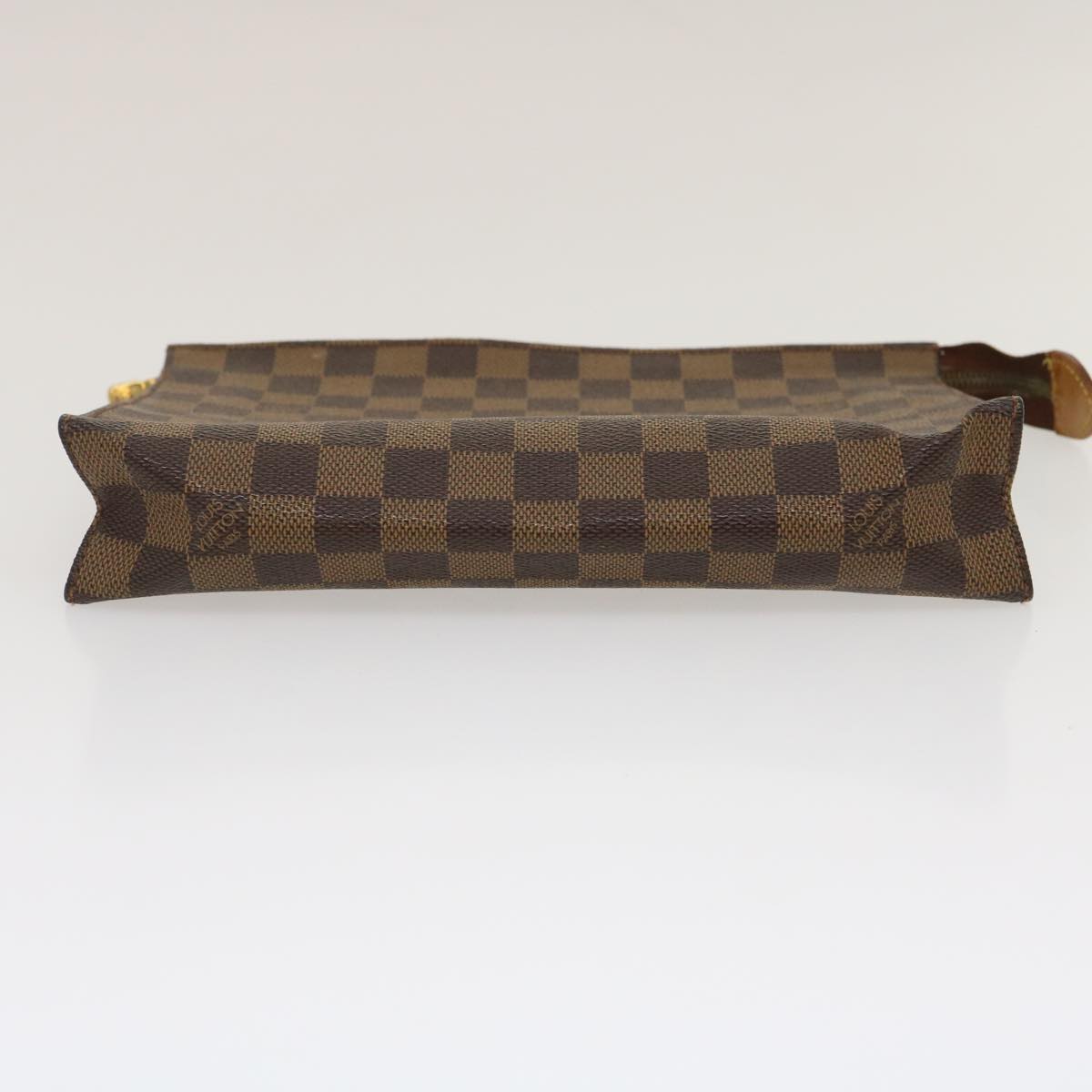 LOUIS VUITTON Damier Ebene Poche Toilette 26 Pouch N47543 LV ro348