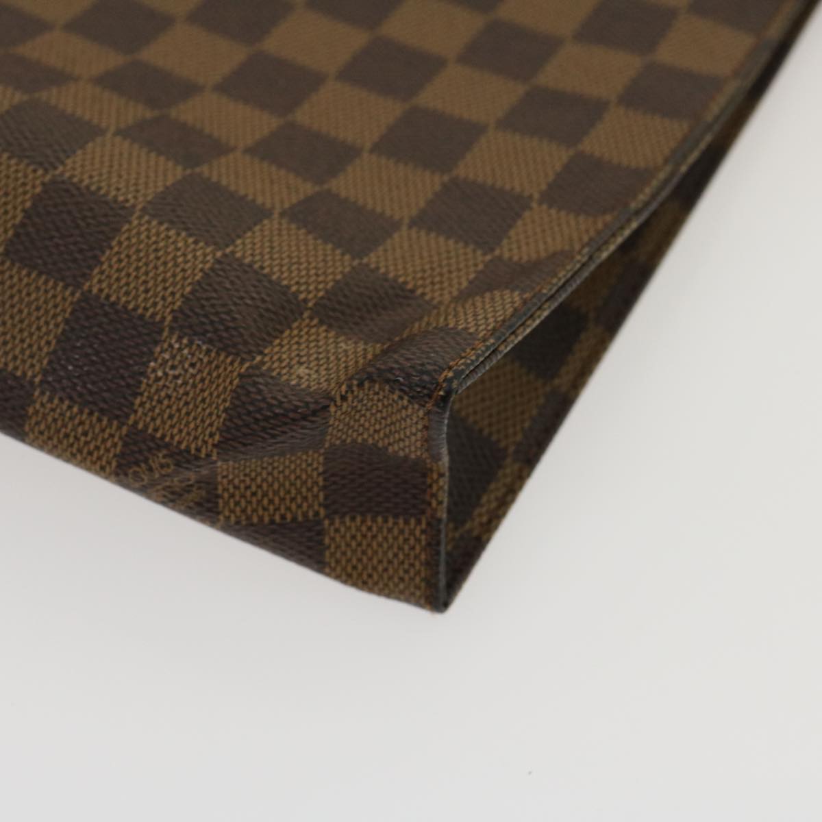 LOUIS VUITTON Damier Ebene Poche Toilette 26 Pouch N47543 LV ro348