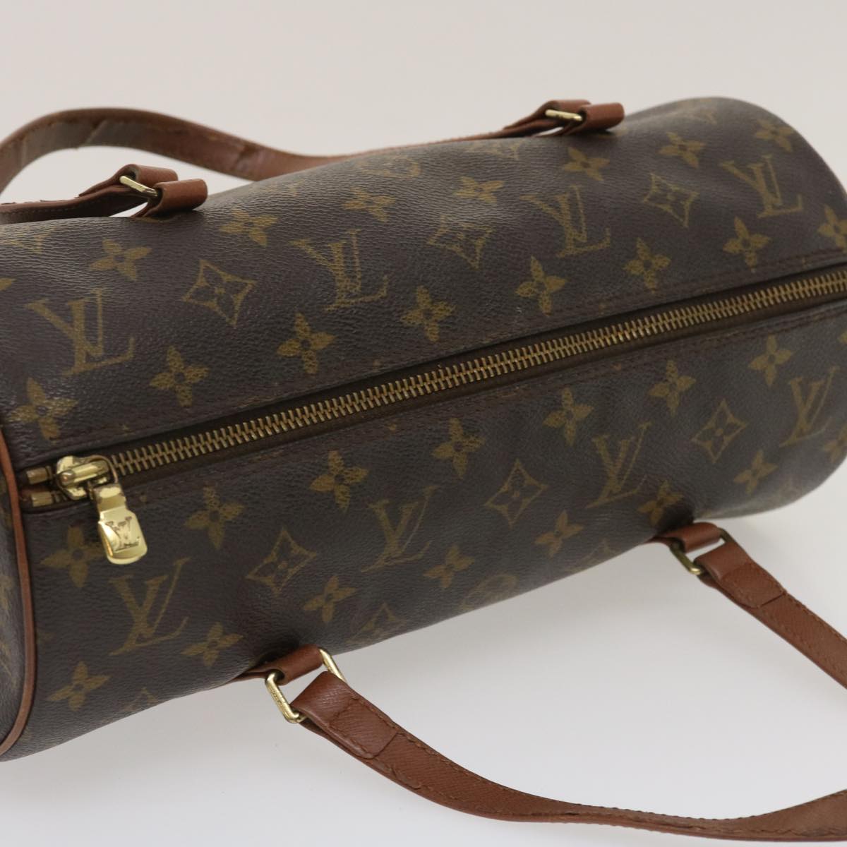 LOUIS VUITTON Monogram Papillon 30 Hand Bag Vintage M51365 LV ro349