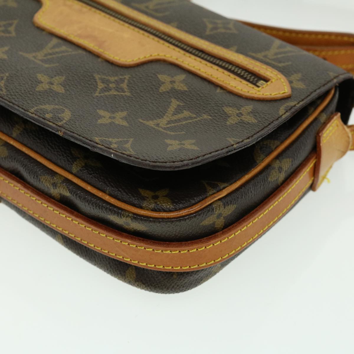 LOUIS VUITTON Monogram Saint Germain 24 Shoulder Bag M51210 LV ro378