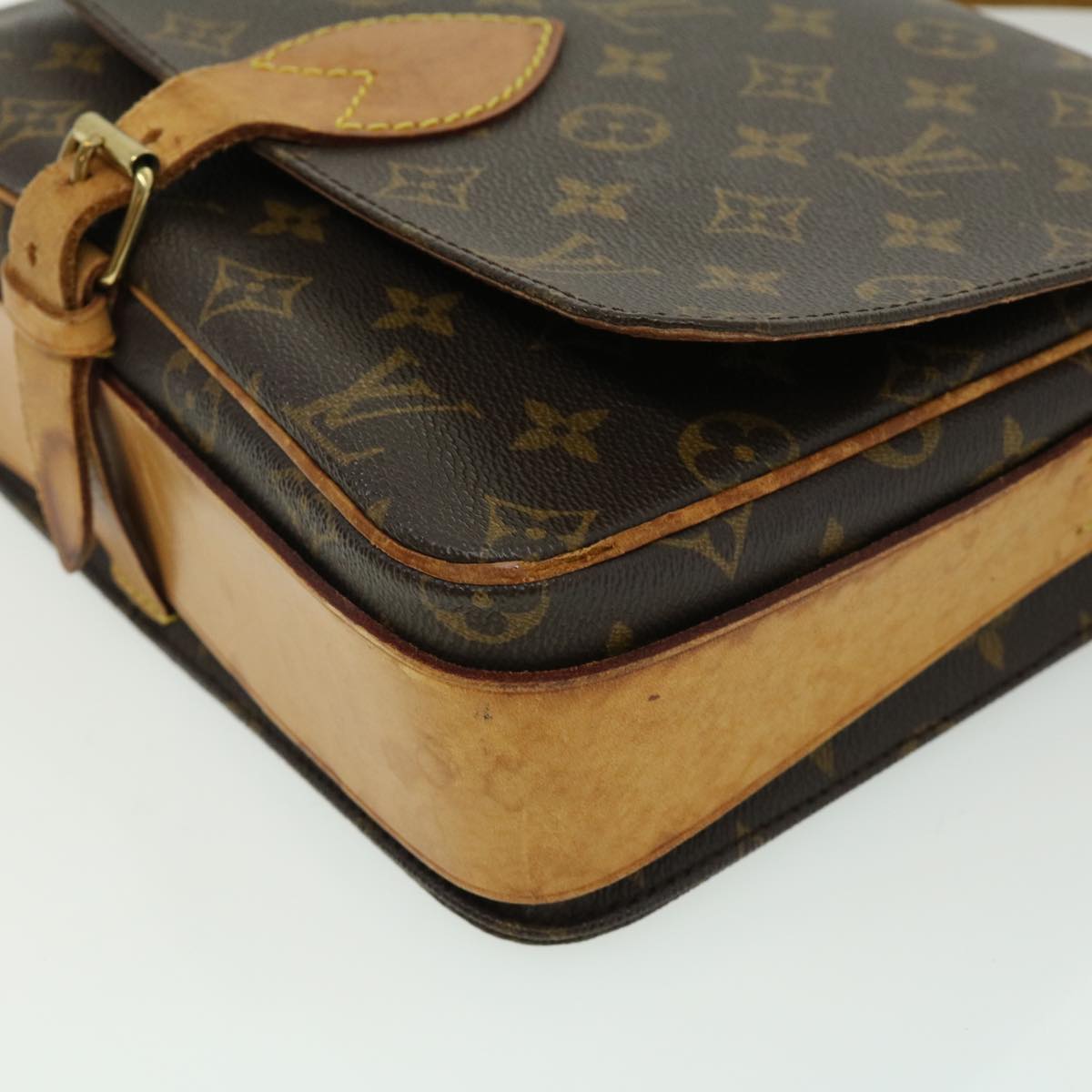 LOUIS VUITTON Monogram Cartouchiere GM Shoulder Bag Vintage M51252 LV ro390
