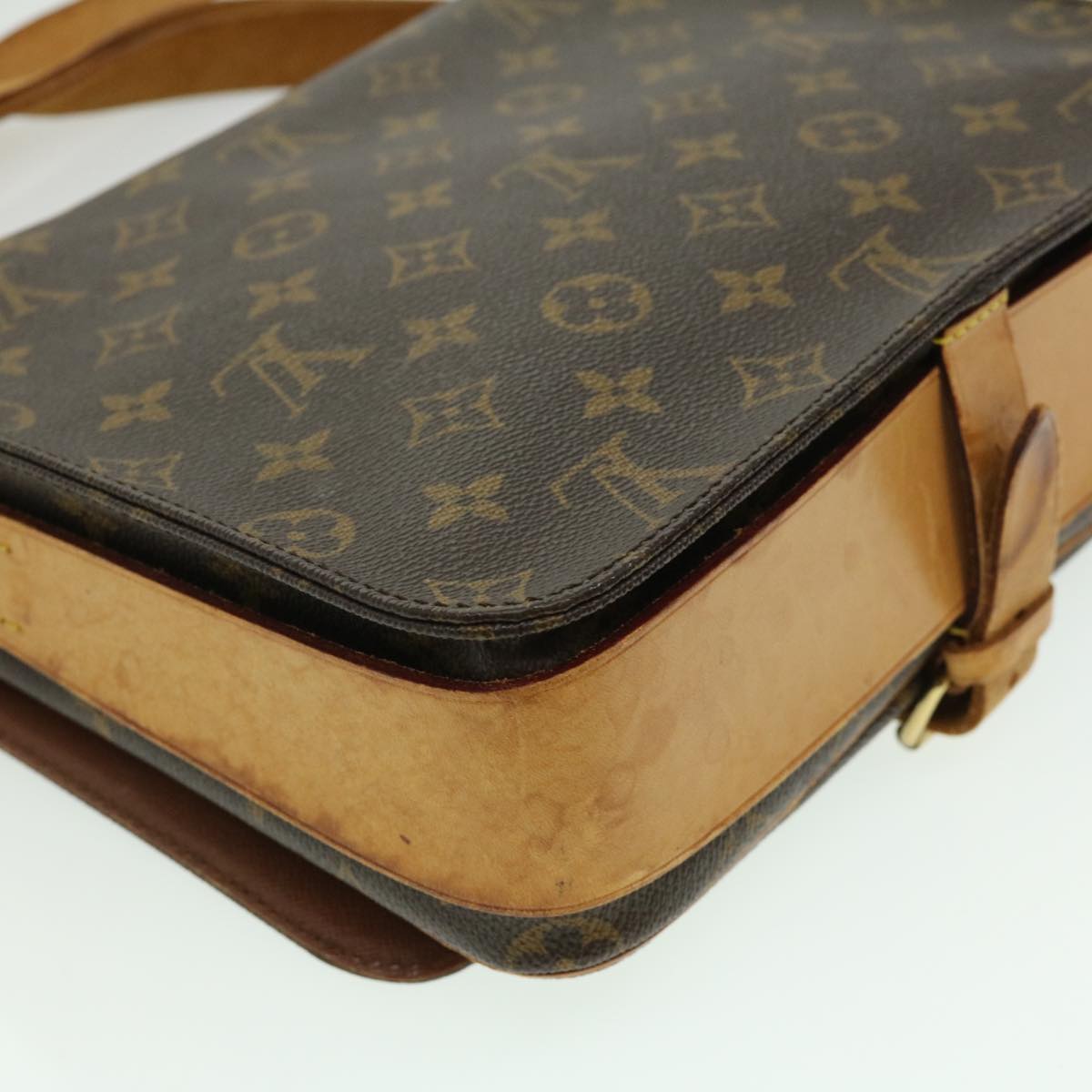 LOUIS VUITTON Monogram Cartouchiere GM Shoulder Bag Vintage M51252 LV ro390