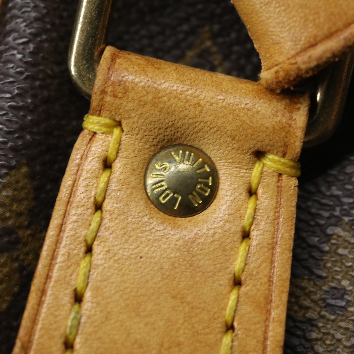 LOUIS VUITTON Monogram Cartouchiere GM Shoulder Bag Vintage M51252 LV ro390