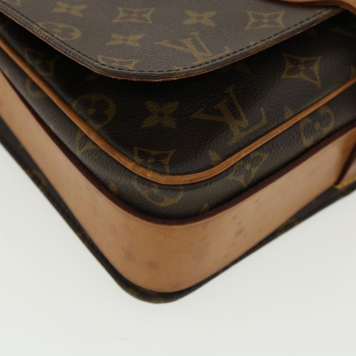 LOUIS VUITTON Monogram Cartouchiere GM Shoulder Bag M51252 LV ro426