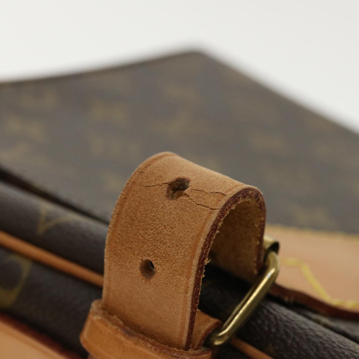 LOUIS VUITTON Monogram Cartouchiere GM Shoulder Bag M51252 LV ro428