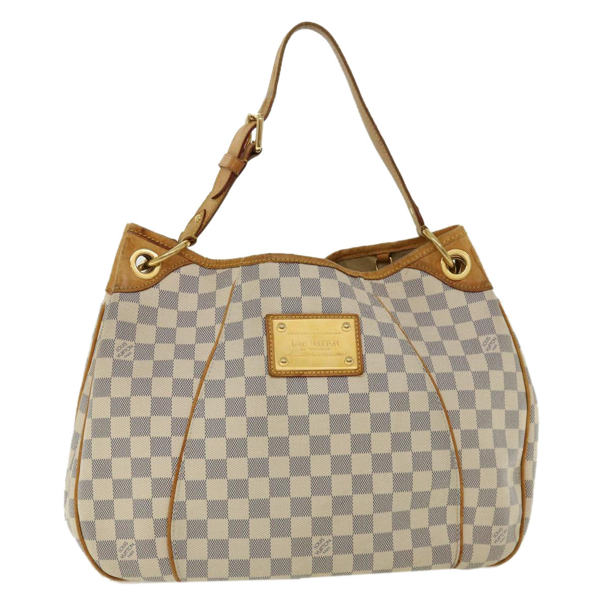 LOUIS VUITTON Damier Azur Galliera PM Shoulder Bag N55215 LV ro514