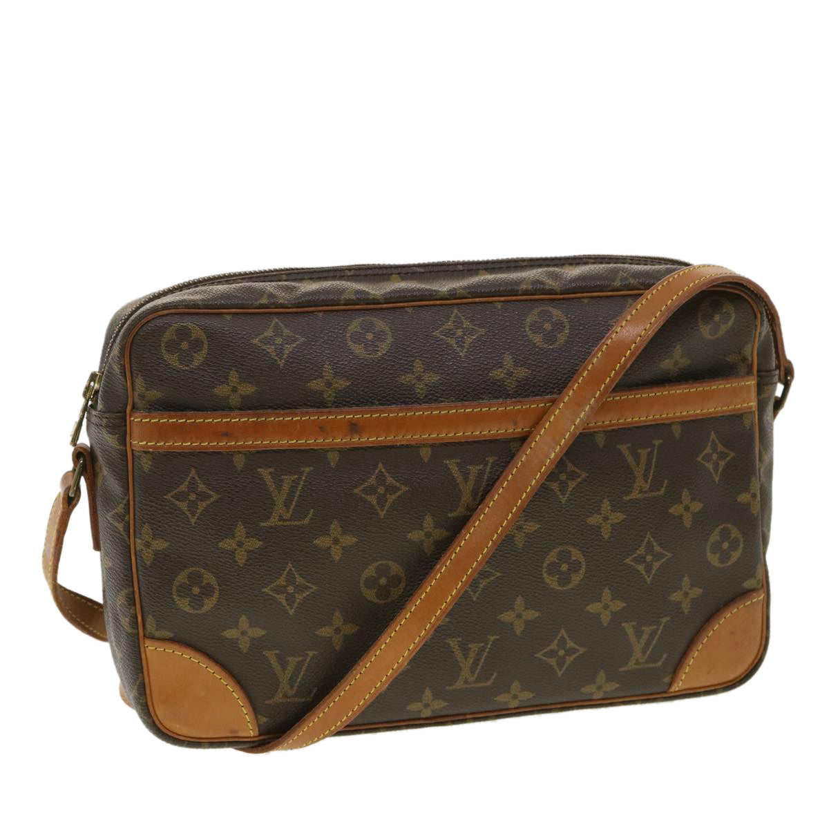 LOUIS VUITTON Monogram Trocadero 30 Shoulder Bag M51272 LV ro644