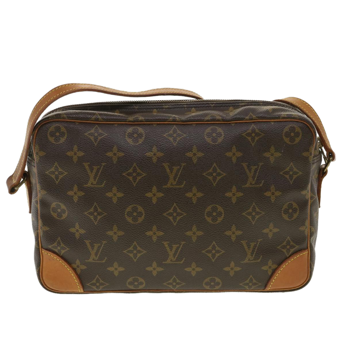 LOUIS VUITTON Monogram Trocadero 30 Shoulder Bag M51272 LV ro644