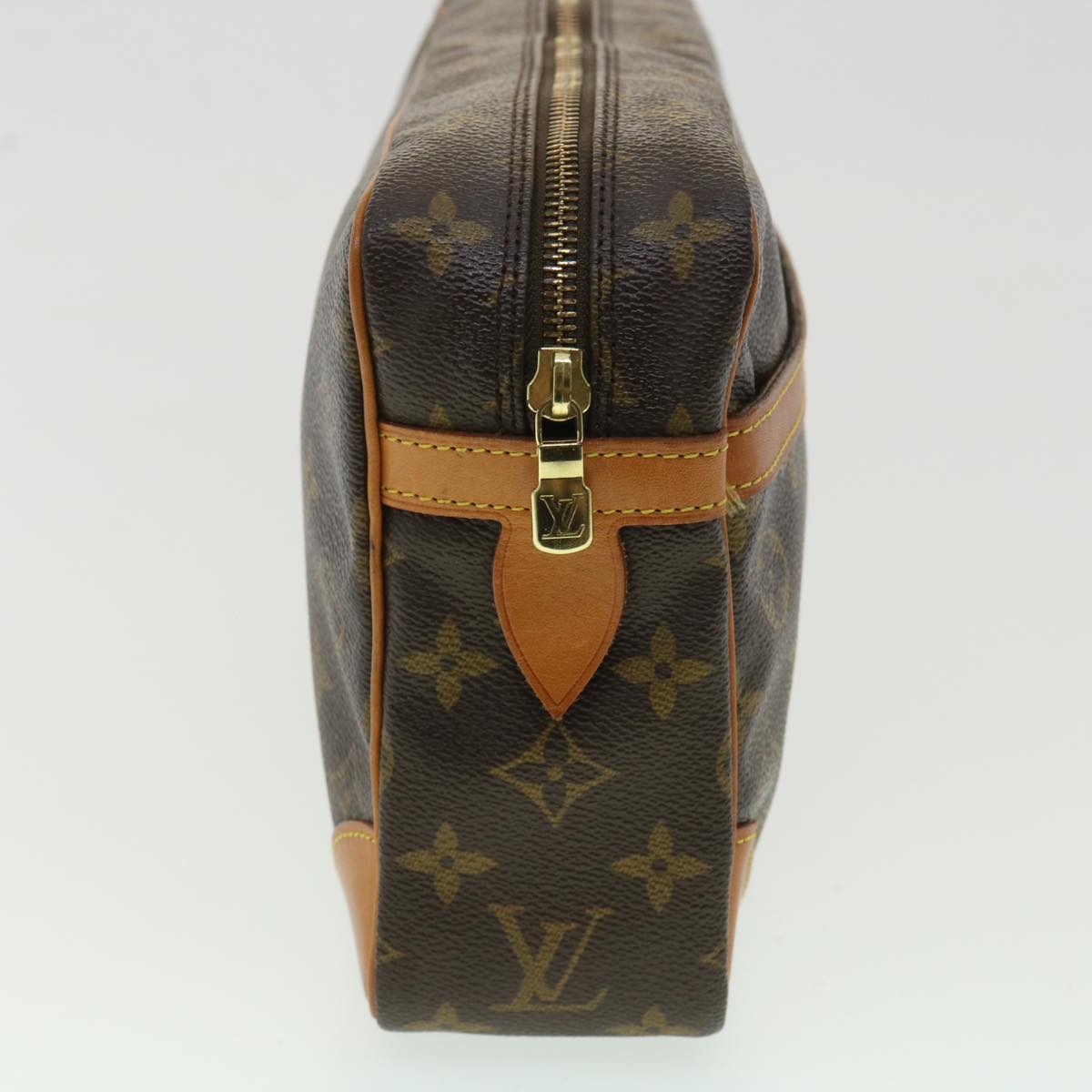 LOUIS VUITTON Monogram Compiegne 28 Clutch Bag M51845 LV ro646