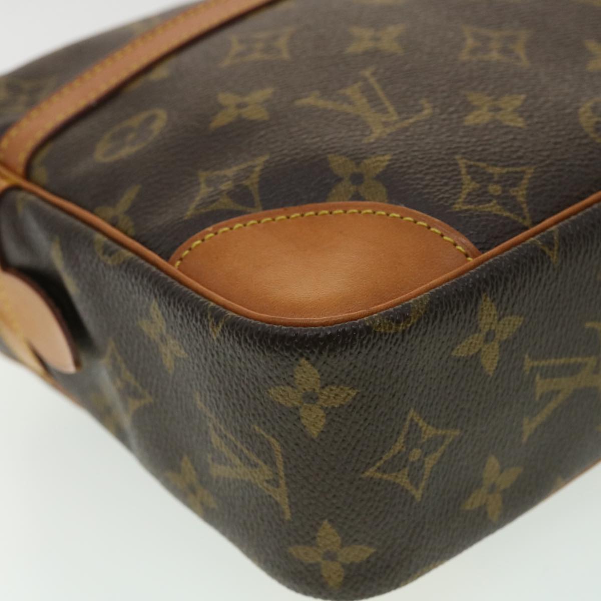 LOUIS VUITTON Monogram Compiegne 28 Clutch Bag M51845 LV ro646
