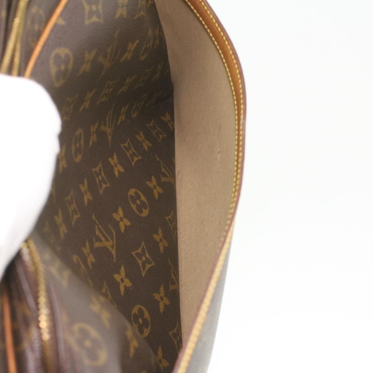LOUIS VUITTON Monogram Reporter GM Shoulder Bag M45252 LV ro807