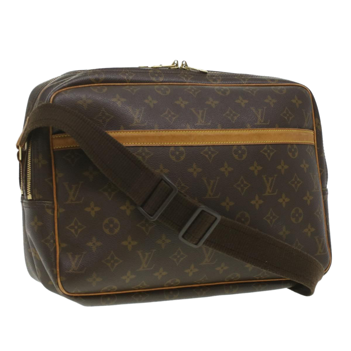 LOUIS VUITTON Monogram Reporter GM Shoulder Bag M45252 LV ro807