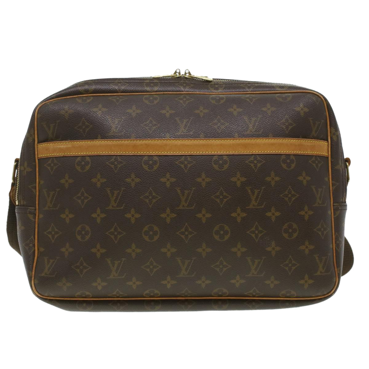 LOUIS VUITTON Monogram Reporter GM Shoulder Bag M45252 LV ro807