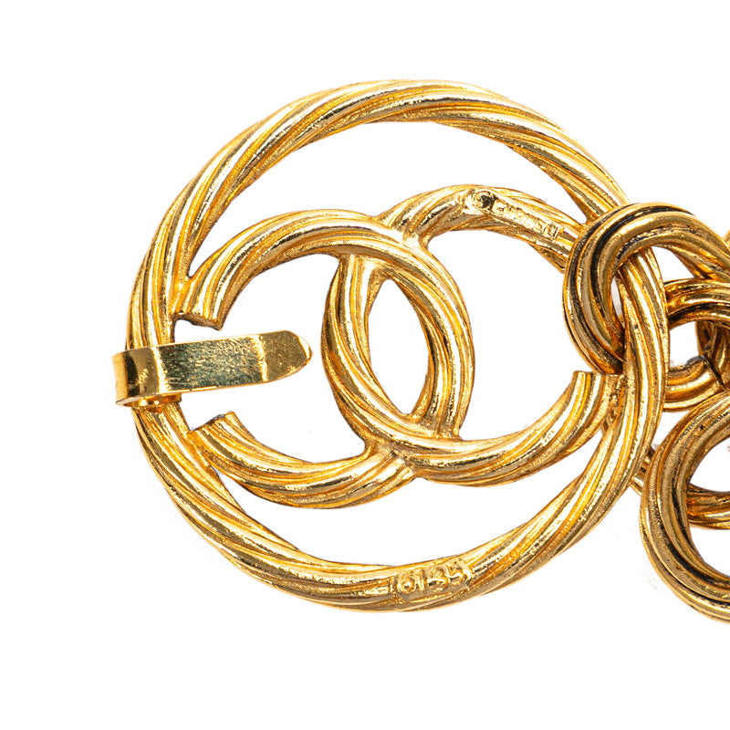 Chanel Vintage Coco Mark Chain Belt Gold