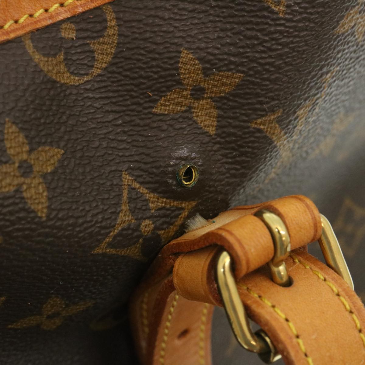 LOUIS VUITTON Monogram Bucket GM Shoulder Bag M42236 LV rt005