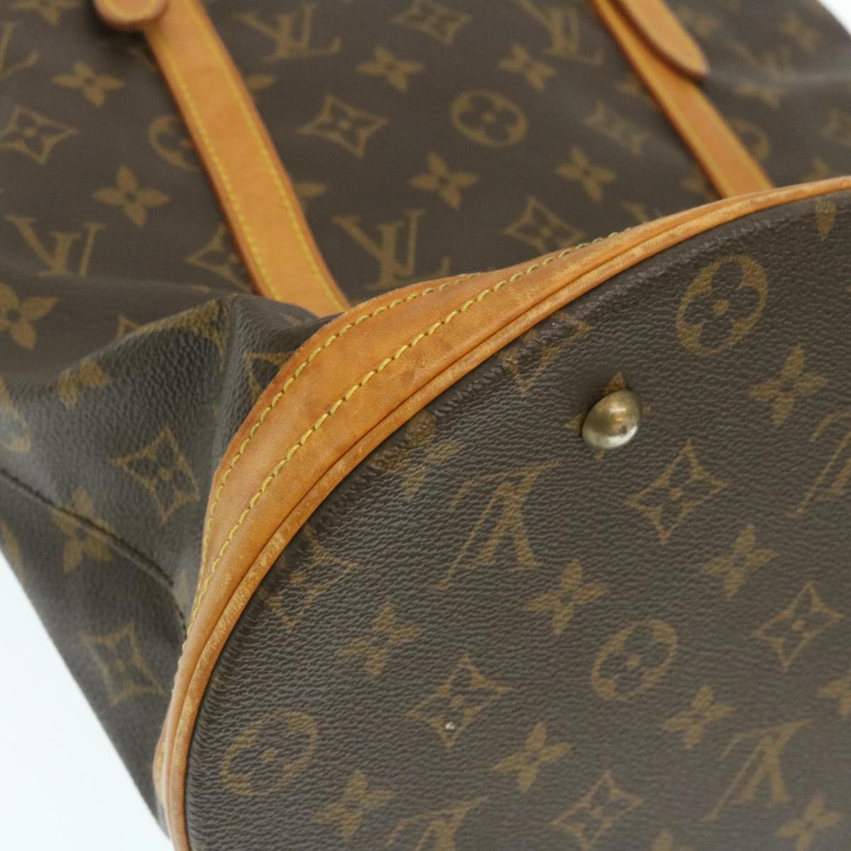 LOUIS VUITTON Monogram Bucket GM Shoulder Bag M42236 LV rt005