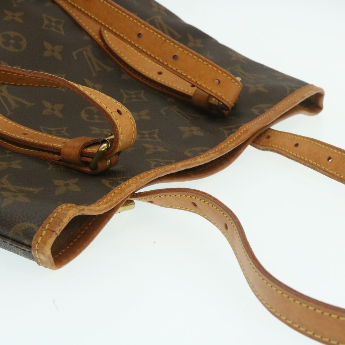 LOUIS VUITTON Monogram Bucket GM Shoulder Bag M42236 LV rt005