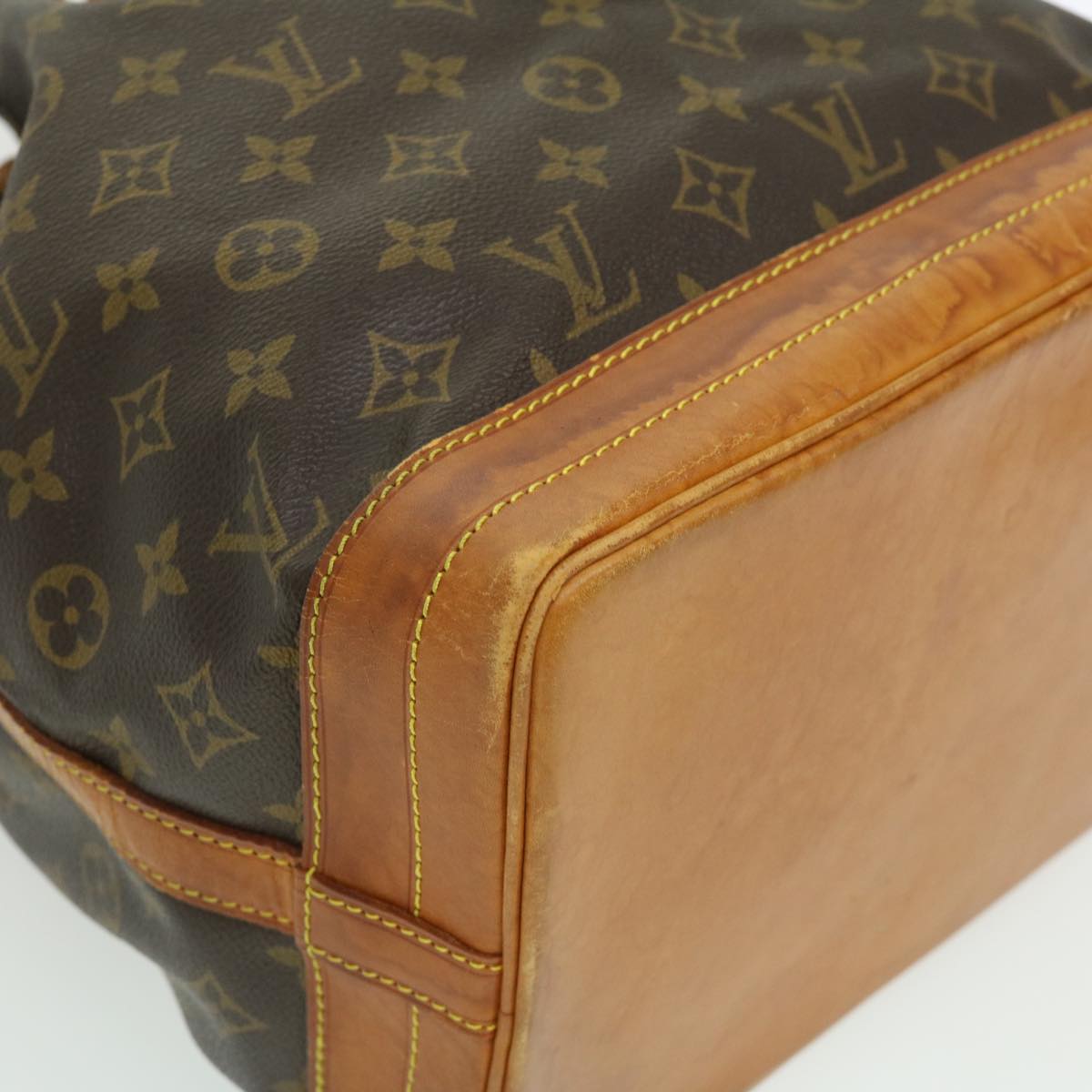 LOUIS VUITTON Monogram Noe Shoulder Bag M42224 LV rt046