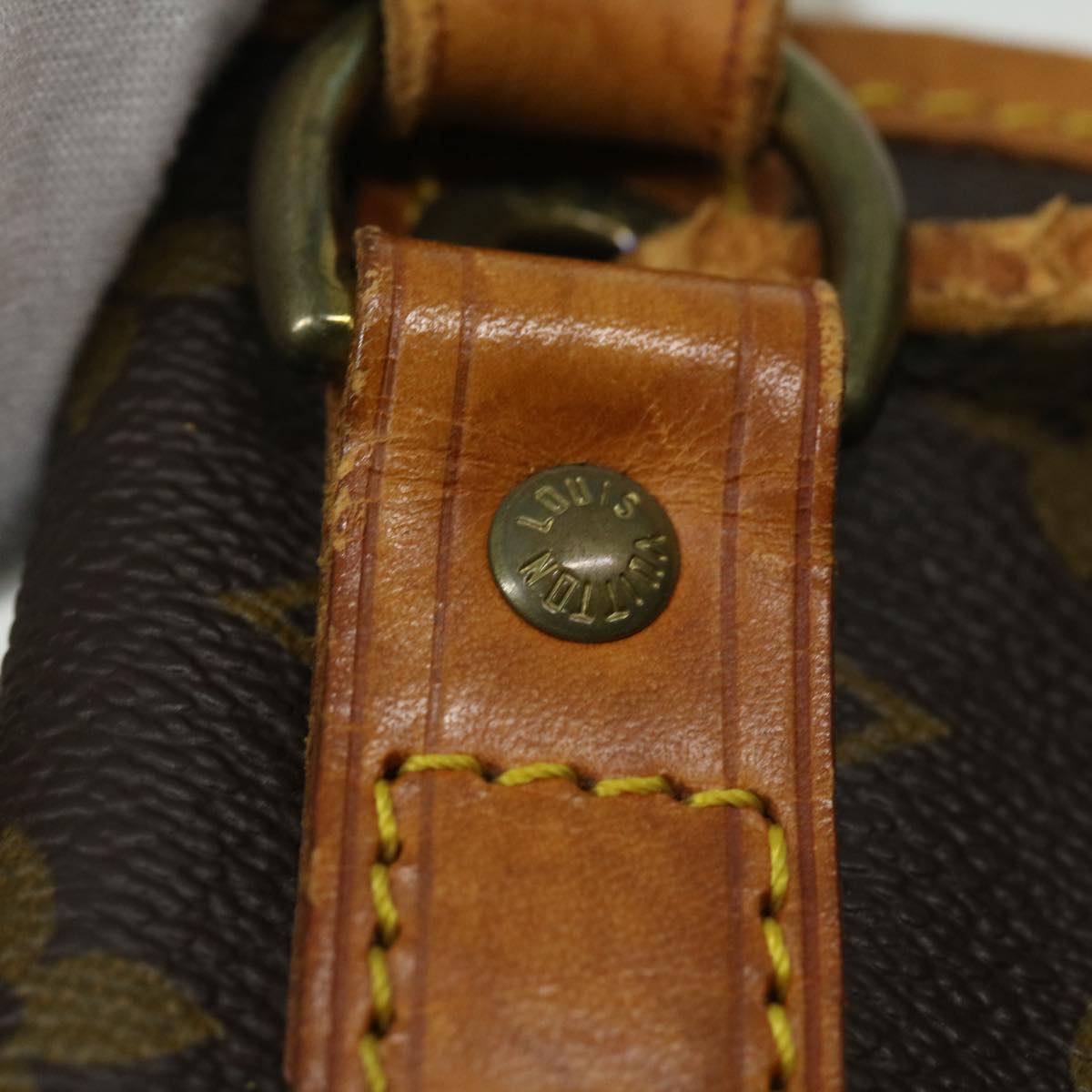 LOUIS VUITTON Monogram Noe Shoulder Bag M42224 LV rt046