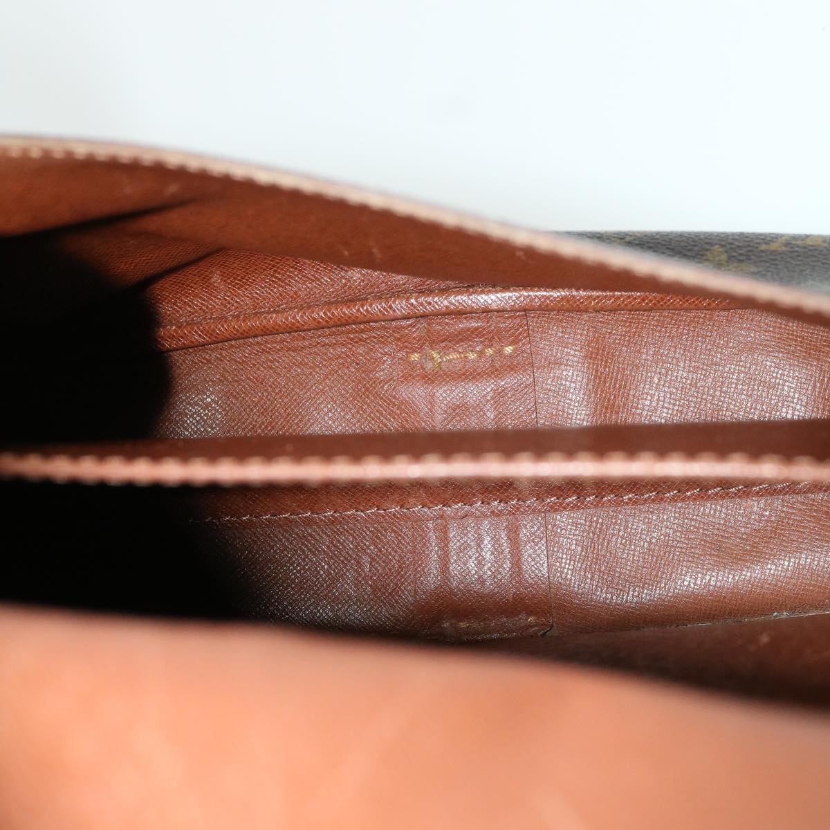 LOUIS VUITTON Monogram Cartouchiere GM Shoulder Bag M51252 LV rt053